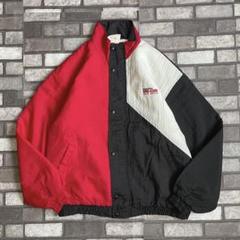 nylon jacket padding 90's USA 2tone L