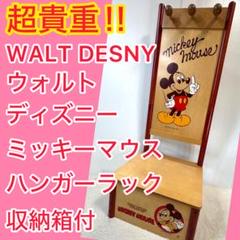 ⭐️激レア⭐️ ディズニー ヴィンテージ ハンガーラック 収納箱 ミッキーマウス