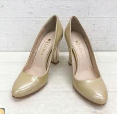 【新品・未使用】ダイアナDIANA ポインテッドトゥパンプス　チャンキーヒール artemis by DIANA パンプス チャンキーヒールプレーンパンプス