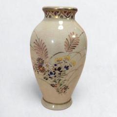 【海】江戸期　白薩摩　花鳥文花瓶　在銘　骨董品　時代品 美術品 楽天市場】骨董○白薩摩金襴手人物文瓶○薩摩焼 | 明治時代-19