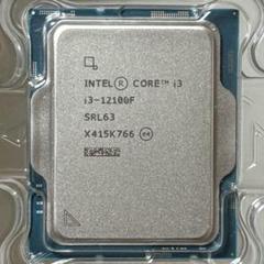 Intel Core i3 12100F 新品未使用