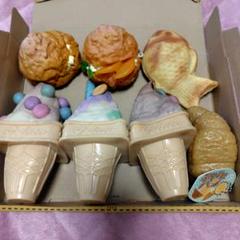 スクイーズまとめ売りメロンパンケーキソフトクリーム他