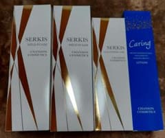 シャンソン化粧品W洗顔&ケアリングローション、ミルクセット