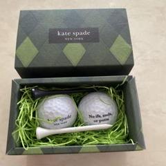 Kate Spade ゴルフボール入れ ゴルフボール付き 国内入手困難？！春の訪れを呼ぶ新作アイテム！ | Golf M