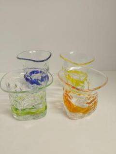 琉球ガラスカップ4個セット
