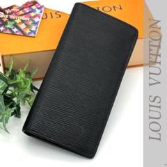 【超極美品】ルイヴィトン　エピ　ポルトフォイユブラザ　長財布　ノワール LOUIS VUITTON - ルイヴィトン LOUIS VUITTON 長財布 エピ