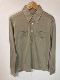 [美品] DRESSTERIOR 長袖プルオーバーシャツ　ベージュ　トップス