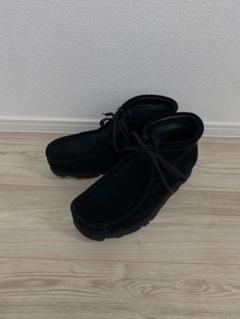 未使用級!! Clarks クラークス ワラビー ローカット スウェード 黒 楽天市場】クラークス ワラビ ローカット 黒の通販