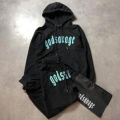 godsavageセットアップM黒早い者勝ちです‼️ 2025年最新】Godsavage セットアップの人気アイテム - メルカリ