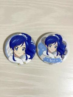 アイカツ　霧矢あおい　缶バッジ　スタンドバッジ　セット アイカツ！ ジュエリー缶バッジ 霧矢あおい (キャラクターグッズ