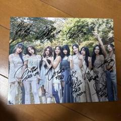 twice メンバー全員 サイン入り 写真 ③ - メルカリ