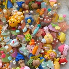 デコパーツ プラパーツ まとめ売り うさぎ 猫 ハート 花 新品 未使用
