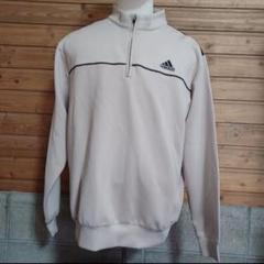 【美品】adidas(アディダス)プルオーバー ハーフジップ サイズ L