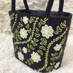 美品】SaPa サパ ビーズハンドバック 花柄 - メルカリ