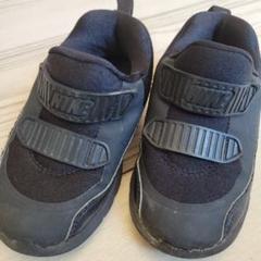Nike ブラックスニーカー ベルクロ