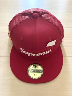 Box Logo Mesh Back New Era　赤5/8のサムネイル