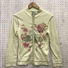 00’s 古着 to the angel キラキラ 花柄 ジップブルゾン
