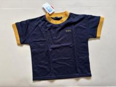 SHIPS 日本製 ネイビー イエロー Tシャツ 100cm