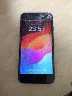 iPhone SE (第2世代) ブラック 画面ひび割れ ジャンク