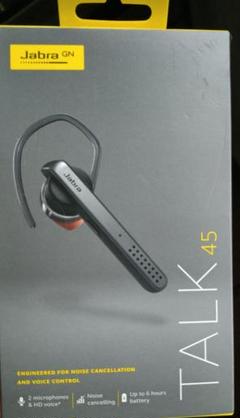 2個セット　Jabra TALK 45 SILVERとBLACK 新品未使用 jabra-talk-45-bluetooth-in-ear