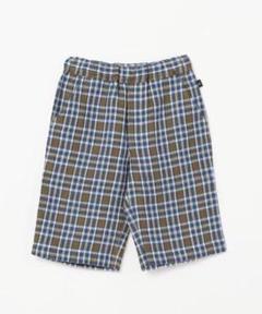 アニエスベー ハーフパンツ　チェック　バミューダパンツ　4ans