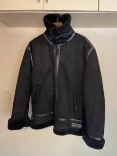 極美品　ZARA 毎年大人気　フェイクムートンジャケットジャケット　黒 ZARAザラフェイクムートンジャケット ブラック黒 ボアジャケット