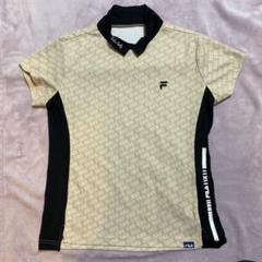 FILA レディース ポロシャツ ベージュ/ブラックのサムネイル