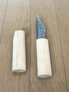 お値下げ【未使用保管品】切り出し小刀　三角刀 木工　彫刻など