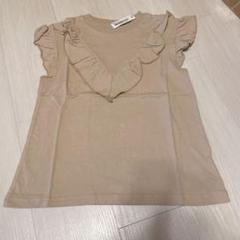 タグ付き ルック バイ ビームス ミニ Tシャツ フリルデザイン ガールズ