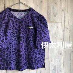 新品】伊太利屋 イタリヤ ラモーダゴジ カットソー 豹柄 総柄