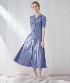 【新品未使用】DEICY ミニチェックシャツワンピースのサムネイル