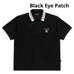 black eye patch ベロア ポロシャツ ブラック SMALL HWC VELOUR S/S POLO SHIRT BLACK – BlackEyePatch