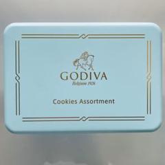 GODIVA クッキー缶 空き缶