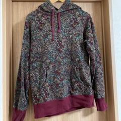 supreme唐草柄激レア人気パーカーsizeＭ　レッド　気まぐれ出品