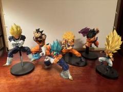 ドラゴンボールフィギュアセット　孫悟空、ベジータ、ゴテンクス