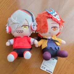 からあげクンコラボぬいぐるみ　だるま　ありさかセット からあげクンコラボぬいぐるみ だるま ありさかセット