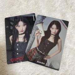 LESSERAFIM　UNFORGIVEN 　サノク　サクラ　トレカ lesserafim サクラ unforgiven トレカ ユニバ ums 特典 - メルカリ