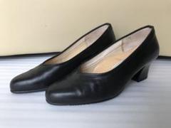 GALVANI LUIGI (ITALY) 黒色パンプス　22cmのサムネイル