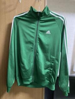 adidas グリーン トラックジャケット Mサイズ