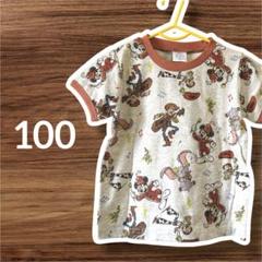 未使用　ディズニー　Tシャツ　100周年　ミュージック　Tシャツ　100