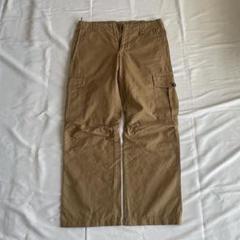 00s archive prada ダブルニー キャンバスカーゴパンツ 00s archive prada ダブルニー キャンバスカーゴパンツ