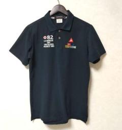 【極美品】le coq sportif　半袖 ゴルフ ポロシャツ　XL　ネイビー