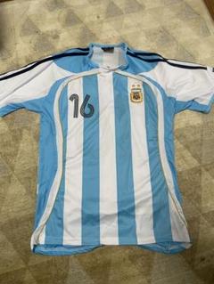 アイマール　ユニフォーム　アルゼンチン代表 adidas アルゼンチン代表 06/07 ユニフォーム ホーム 半袖 #10