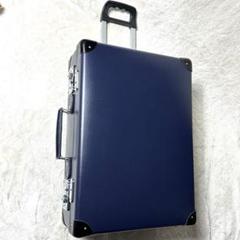 希少 グローブトロッター スモールキャリーケース センテナリー 18インチブルー スモール キャリーオン | グローブ・トロッター（Globe-Trotter