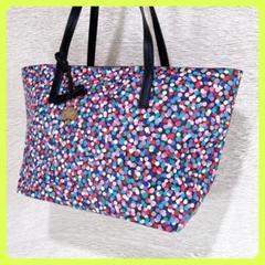 ✨極美品✨ケイトスペード KateSpade 大容量トートバッグドット柄A4可✧
