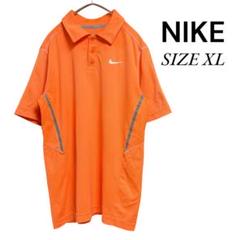 NIKE ナイキ Dri-FIT ポロシャツ 吸汗速乾 XL オレンジ