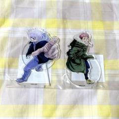 呪術廻戦 花見・海辺 アクスタ・アクキー・缶バッジ 虎杖 ９点セット 呪術廻戦「お花見シリーズグッズ」東急ハンズコラボ販売開始