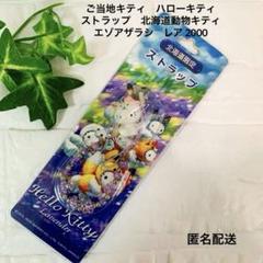 ご当地キティ　ハローキティ　ストラップ　北海道動物キティ　エゾアザラシ　レア