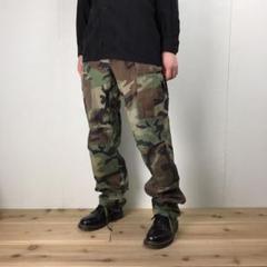 古着 BDU トウザーズ 迷彩柄 カーゴパンツ # DD461