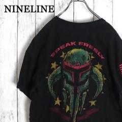 US古着　NINELINE　ナインラインアパレル　 エイリアンプリント　Tシャツ